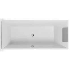 Villeroy & Boch Rechteck-Badewanne Squaro 180 Cm X 80 Cmm Weiß Alpin