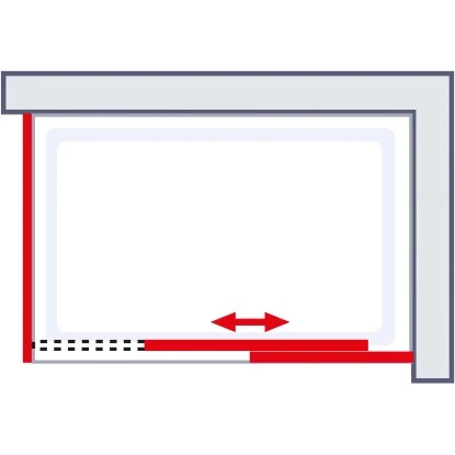 Schulte ExpressPlus Gleittür Seitenwand MasterClass Chromoptik 90x120cm 4 Schulte ExpressPlus Gleittür Seitenwand MasterClass Chromoptik 90x120cm – Bild 4