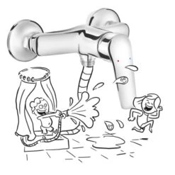 Baliv Duscharmatur DU-5580 Chrom -Villeroy Verkaufe 4007874111326 S03 010319