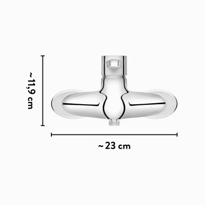 Baliv Duscharmatur DU-5120 Chrom 6 Baliv Duscharmatur DU-5120 Chrom – Bild 6