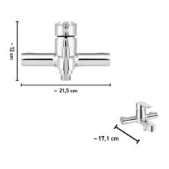 Baliv Wannenarmatur WA-5890 Chrom 8 Baliv Wannenarmatur WA-5890 Chrom -Villeroy Verkaufe 4007874206848 40