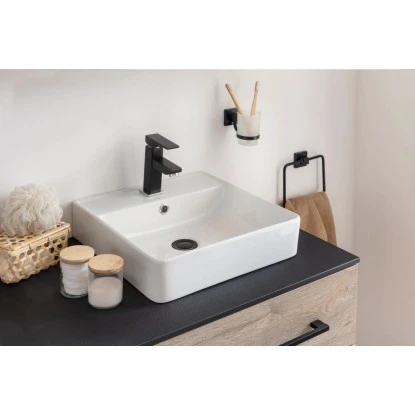 Fackelmann Aufsatzwaschbecken Vaida Keramik 40,5 Cm Weiß 3 Fackelmann Aufsatzwaschbecken Vaida Keramik 40,5 Cm Weiß – Bild 3