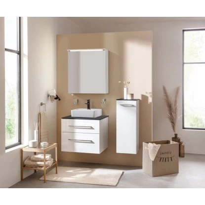 Fackelmann Aufsatzwaschbecken Vaida Keramik 40,5 Cm Weiß 2 Fackelmann Aufsatzwaschbecken Vaida Keramik 40,5 Cm Weiß – Bild 2