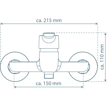 Schütte Duscharmatur Vico Chrom 4 Schütte Duscharmatur Vico Chrom – Bild 4