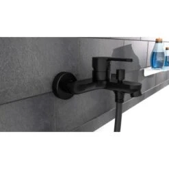 Schütte Wannenarmatur Denver Schwarz Matt -Villeroy Verkaufe 4008431443065 2759 4