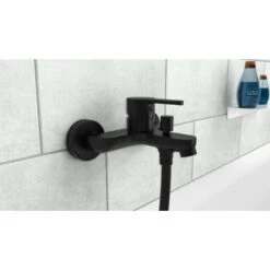 Schütte Wannenarmatur Denver Schwarz Matt -Villeroy Verkaufe 4008431443065 2759 5