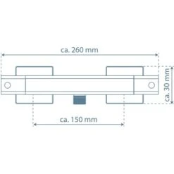 Schütte Thermostat-Duscharmatur Signo Chrom -Villeroy Verkaufe 4008431524856 2759 99