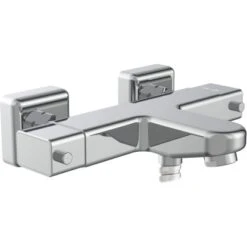 Schütte Thermostat-Badewannenarmatur Signo Chrom