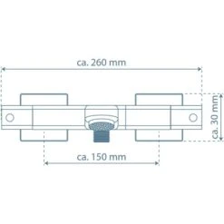 Schütte Thermostat-Badewannenarmatur Signo Chrom -Villeroy Verkaufe 4008431524900 2759 99