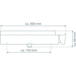 Schütte Duscharmatur Showerstar Mit Ablage Chrom-Weiß -Villeroy Verkaufe 4008431605500 2759 99