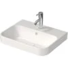 Duravit Aufsatzbecken Happy D.2 Plus Weiß Hochglanz 17 Cm X 50 Cm X 40 Cm
