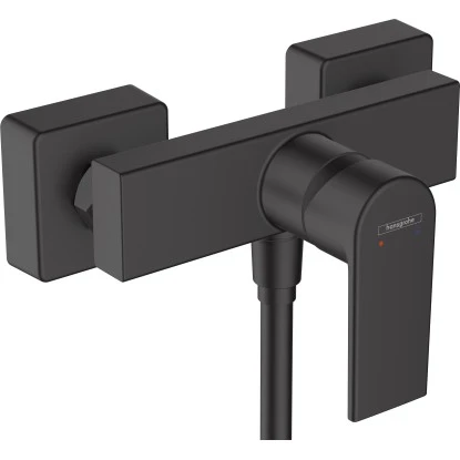 Hansgrohe Einhebel-Brausemischer Vernis Shape Matt Black 1 Hansgrohe Einhebel-Brausemischer Vernis Shape Matt Black