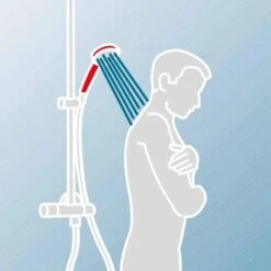 Schulte Duschsystem Rain II Mit Ablage White Style Thermostat -Villeroy Verkaufe 4060991062742 12