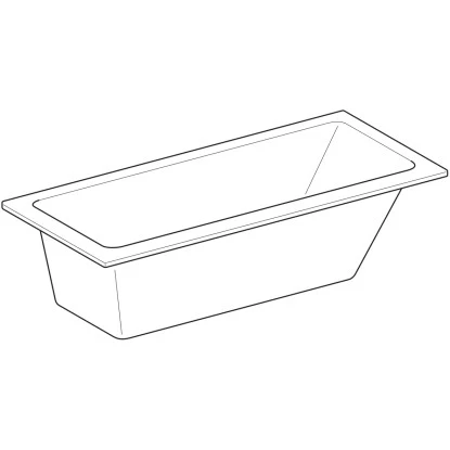 Geberit Rechteck-Badewanne Tawa 170 Cm Weiß 3 Geberit Rechteck-Badewanne Tawa 170 Cm Weiß – Bild 3