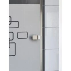 Schulte Youngline Drehtür Für Nische Chromoptik Dekor Cubic -Villeroy Verkaufe 439638 4081 21