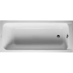 Duravit Badewanne D-Code 160 Cm X 70 Cm Einbauversion Ablauf Fußbereich Weiß