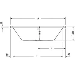 Duravit Badewanne Vero Air 180 Cm X 80 Cm 6 Duravit Badewanne Vero Air 180 Cm X 80 Cm -Villeroy Verkaufe 4 4123 700413 700414V Allg