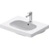Duravit Möbelwaschbecken D-Code 65 Cm Weiß Mit 1 Hahnloch