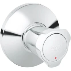 Grohe UP-Ventil Oberbau Costa Chrom Markierung Rot