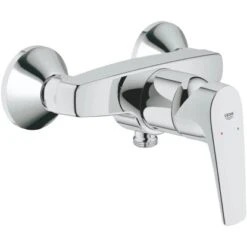 Grohe Einhand-Brausebatterie BauFlow Chrom