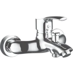 Wannenfüll- Und Brause-Einhebelmischer Neapel Chrom