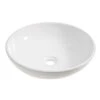 Aufsatzwaschbecken Ø 42 Cm Rund Weiß