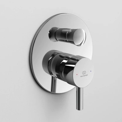 Ideal Standard Badearmatur Ceraline Unterputz Chrom 4 Ideal Standard Badearmatur Ceraline Unterputz Chrom – Bild 4