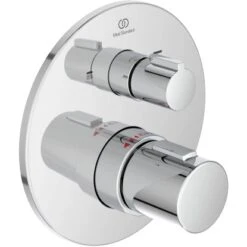 Ideal Standard Badethermostat Ceratherm T100 Unterputz Chrom