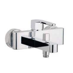 AquaSu Einhebelmischer-Wannenarmatur Victor Chrom