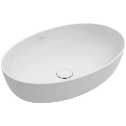 Villeroy & Boch Aufsatzwaschbecken Artis Weiß Oval 1 Villeroy & Boch Aufsatzwaschbecken Artis Weiß Oval