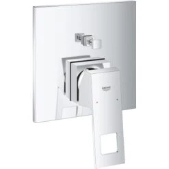 Grohe Einhand-Wannenbatterie Eurocube Chrom