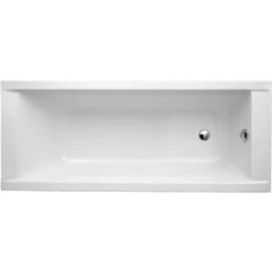 Ceravid MarkenSet Badewanne Bathline Design 170 Cm Weiß