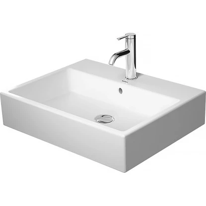 Duravit Waschbecken Vero Air 60 Cm Mit Hahnloch Und Überlauf Geschliffen 1 Duravit Waschbecken Vero Air 60 Cm Mit Hahnloch Und Überlauf Geschliffen
