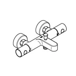 Grohe QuickFix Precision Get Thermostat-Wannenbatterie DN 15 -Villeroy Verkaufe mostatWannenbatterieDN15 9 1