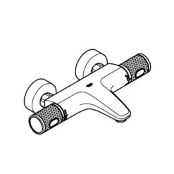 Grohe QuickFix Precision Feel Thermostat-Wannenbatterie DN 15 -Villeroy Verkaufe ostatWannenbatterieDN15 11